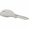 Hillman Traditional Key Mailbox Key Blank 1646 Single For USPS Locks, 10PK 86752